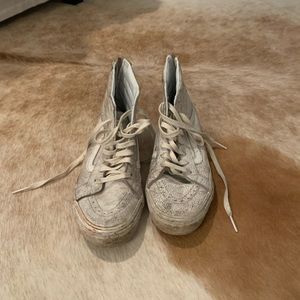 Speckled Hightop Vans